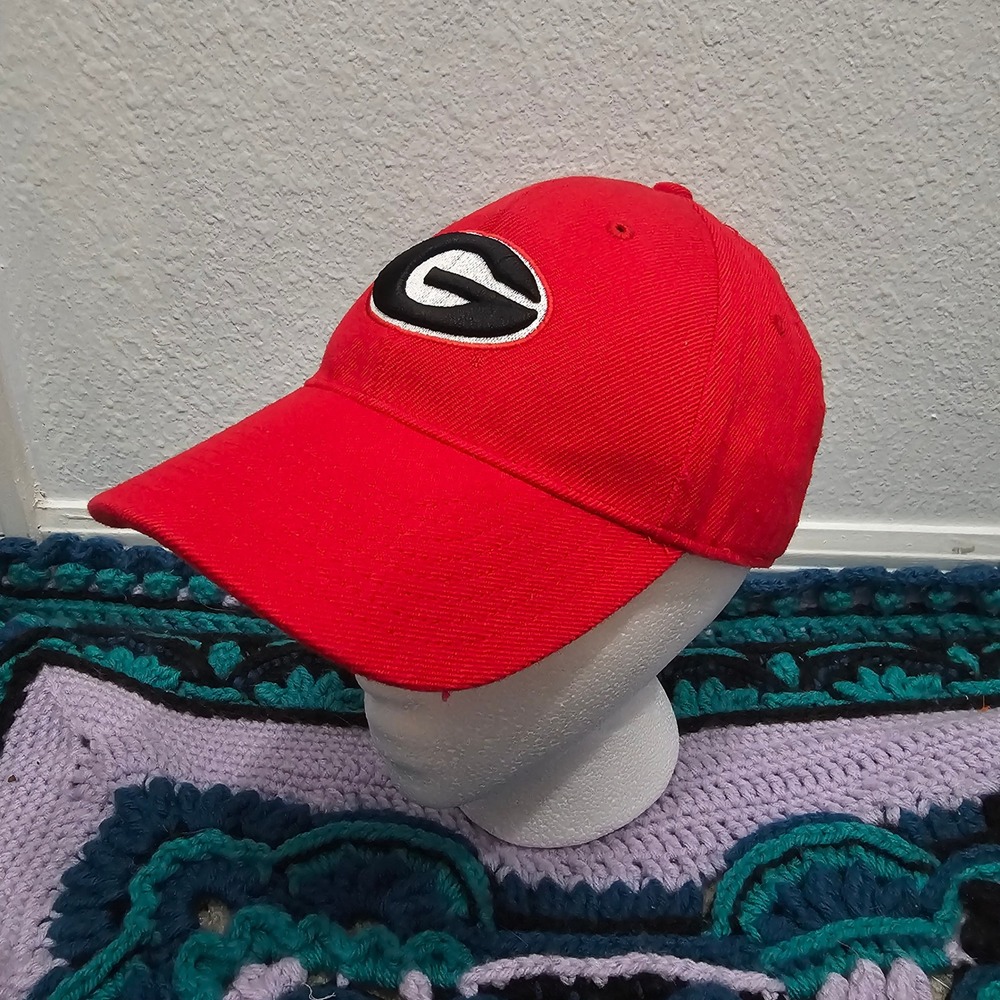 Nike Team Georgia Bulldogs‎ Fitted Hat Red Size 7 UGA NCAA Cap